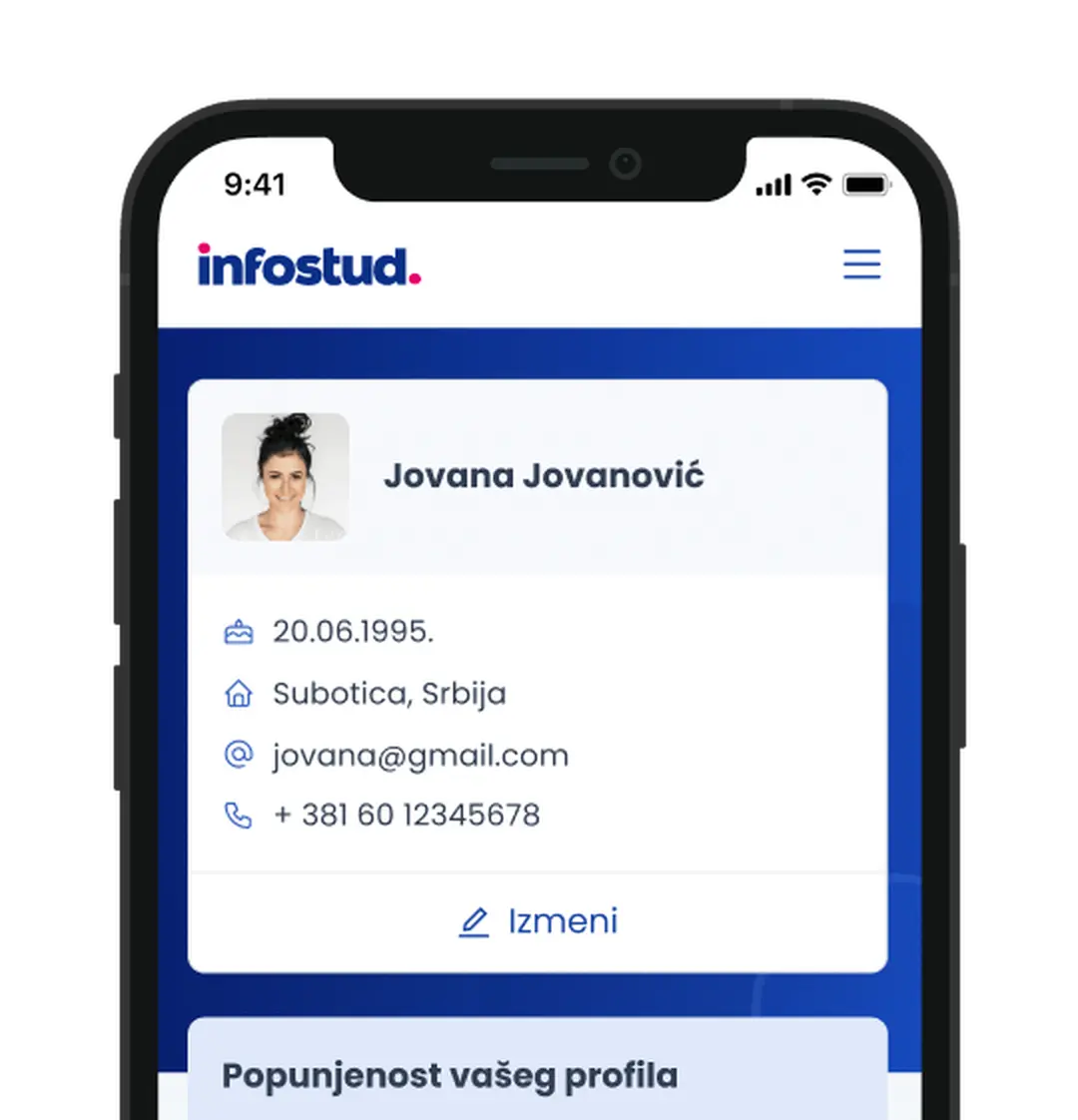 Profil kandidata je vaš nov CV | Poslovi Infostud