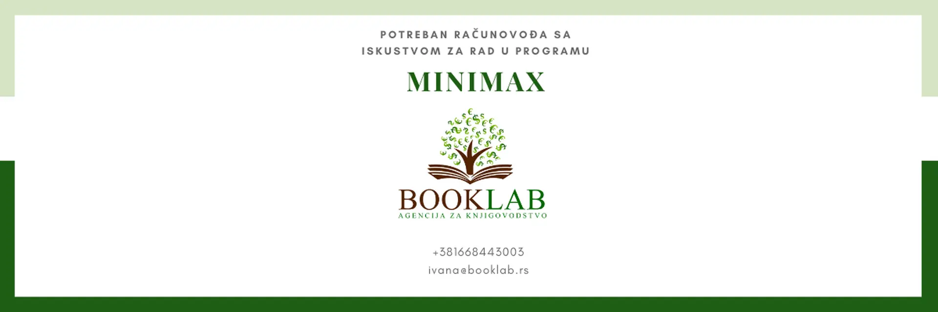 Book Lab Agencija za knjigovodstvo cover photo