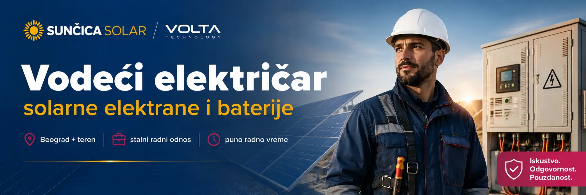 Volta Technology d.o.o. - Sunčica Solar cover photo