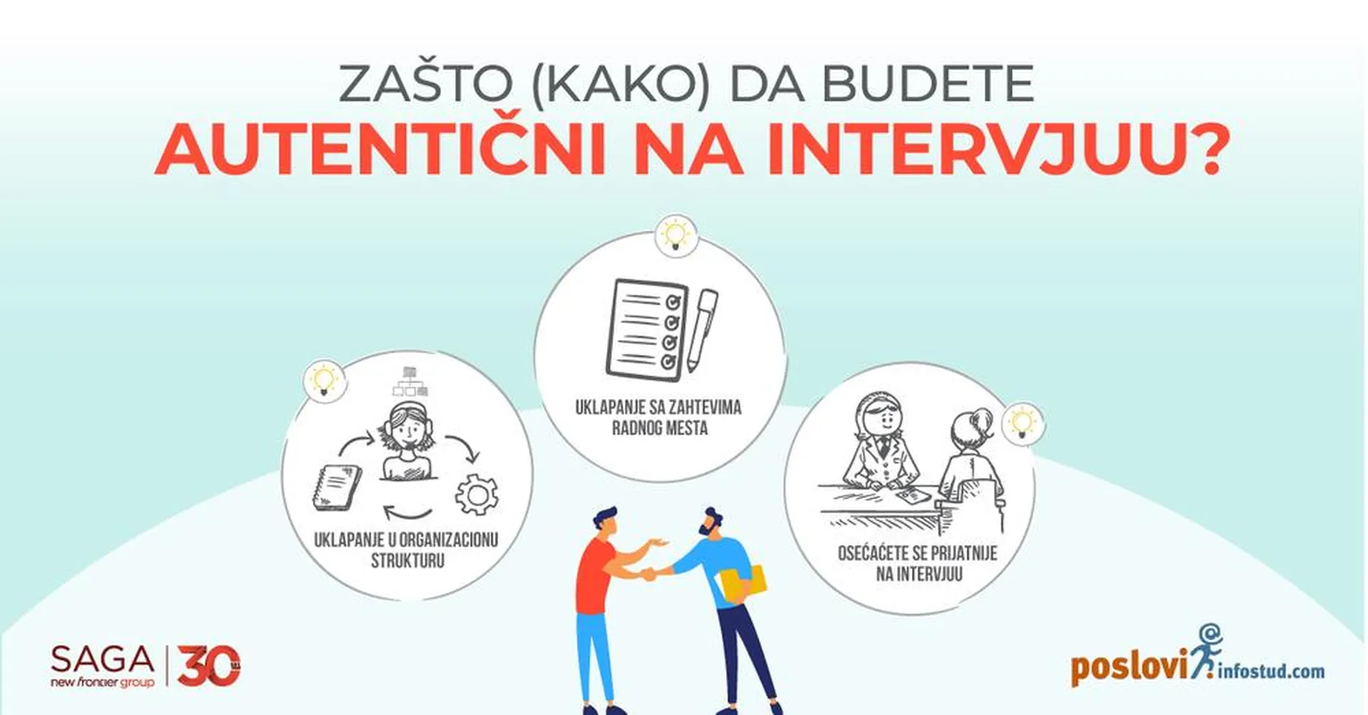 Zašto (i kako) da budete autentični na intervjuu