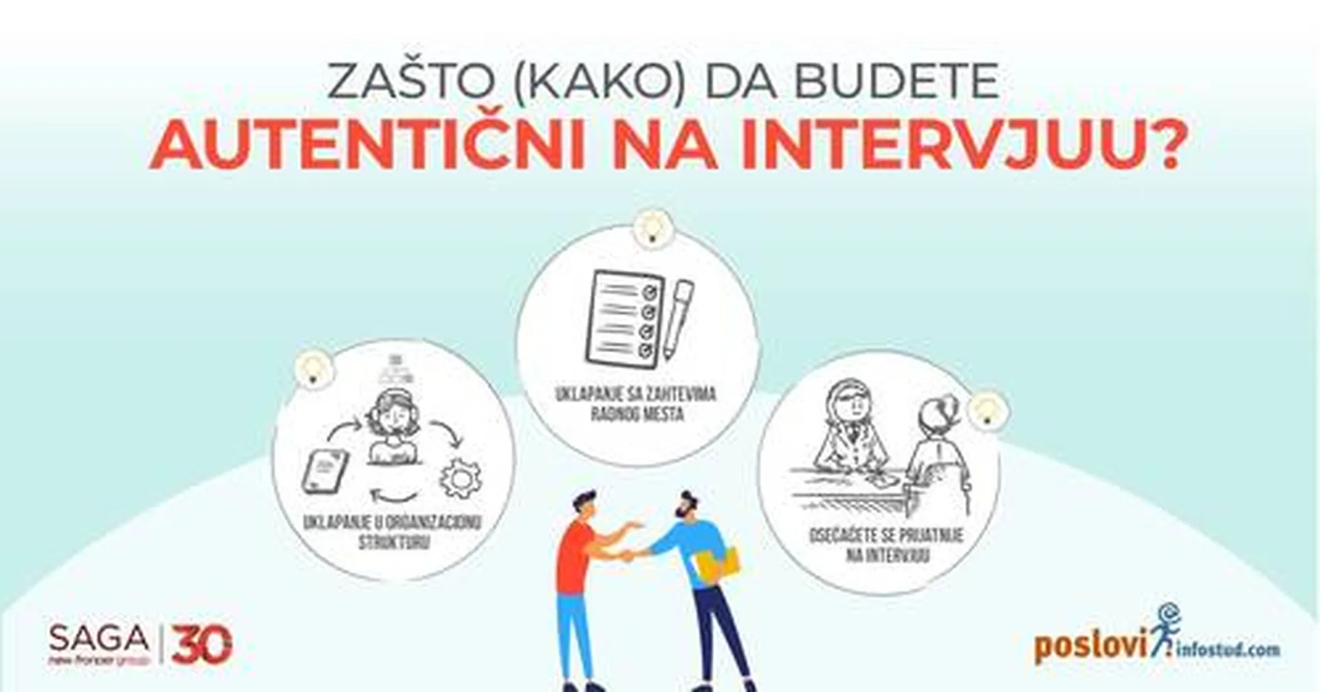 Zašto (i kako) da budete autentični na intervjuu