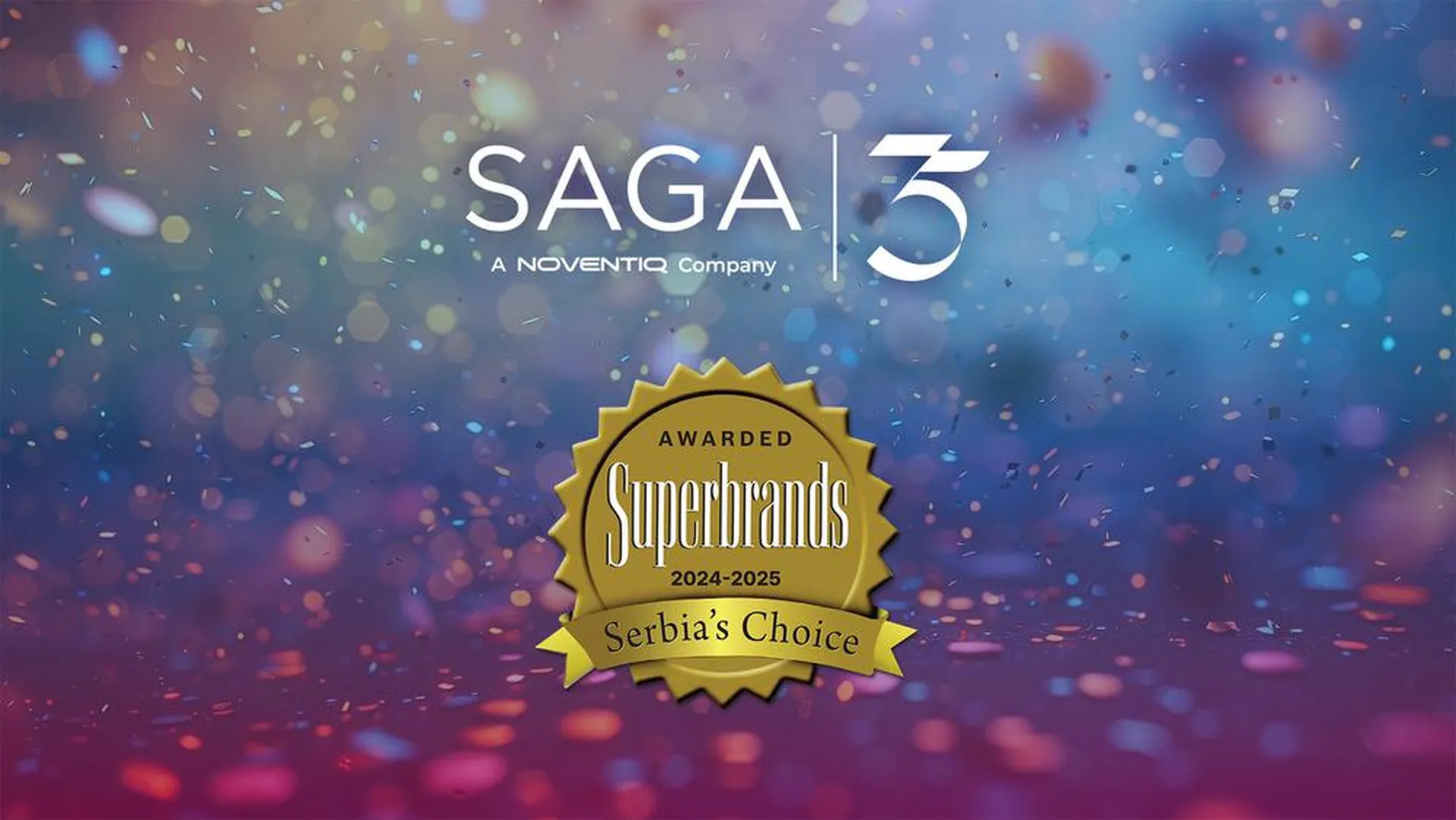 Saga je ponovo nosilac Superbrands bedža!