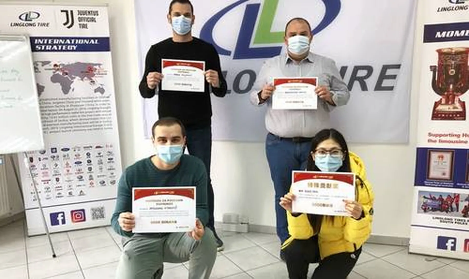 Linglong novčanim nagradama podstiče zaposlene da se pridržavaju mera prevencije