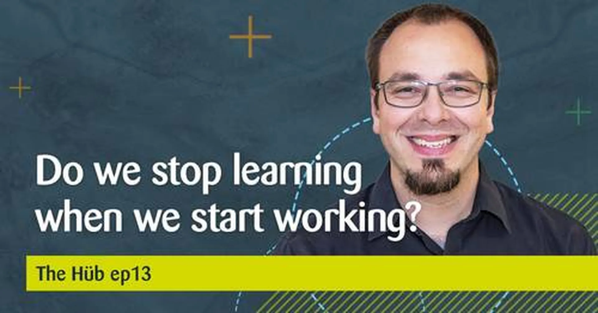 Do we stop learning when we start working?