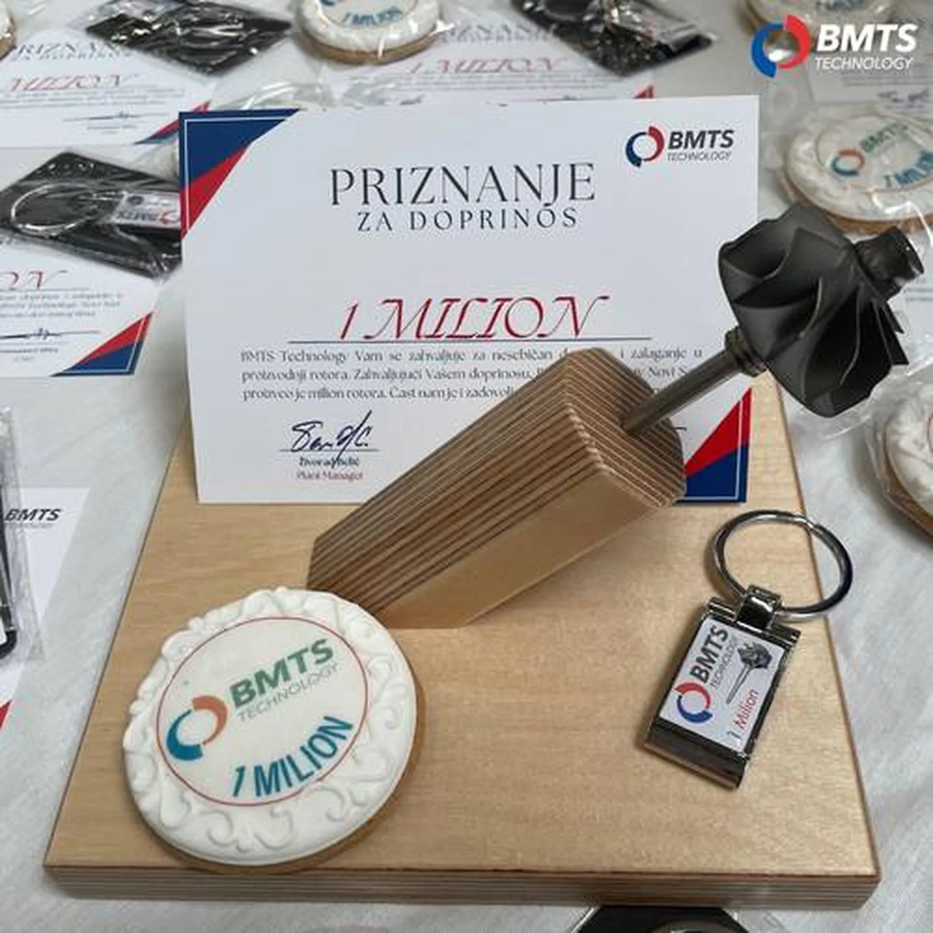 Proizveli smo milioniti rotor