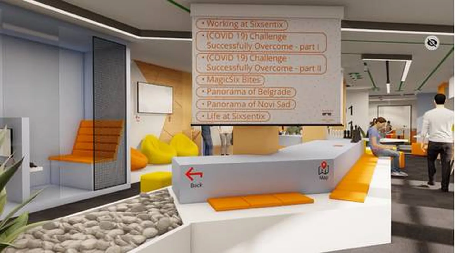 Virtual Tour of Sixsentix nearshore center in Serbia