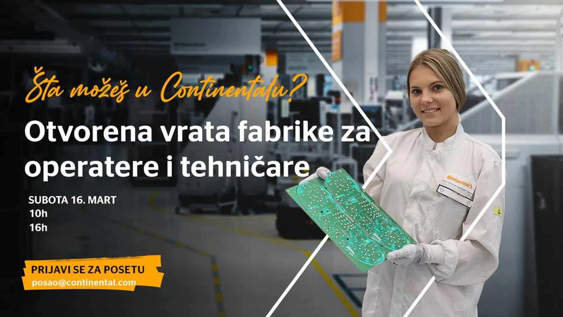 Otvorena vrata fabrike #Continental_NoviSad za operatere i tehničare