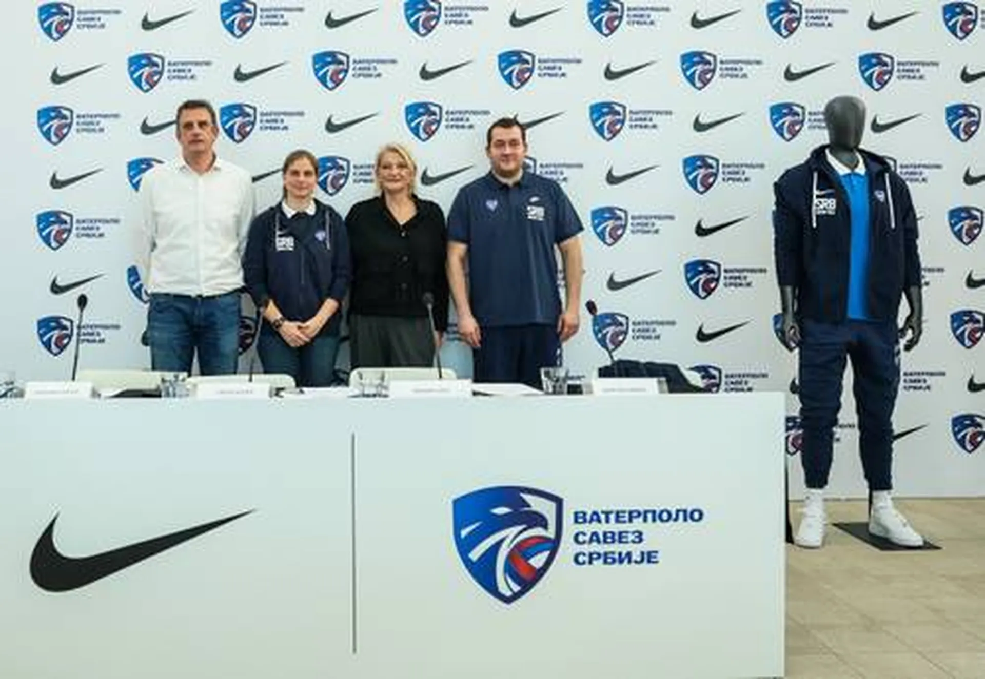 Vaterpolo reprezentativci od ove godine u Nike uniformama