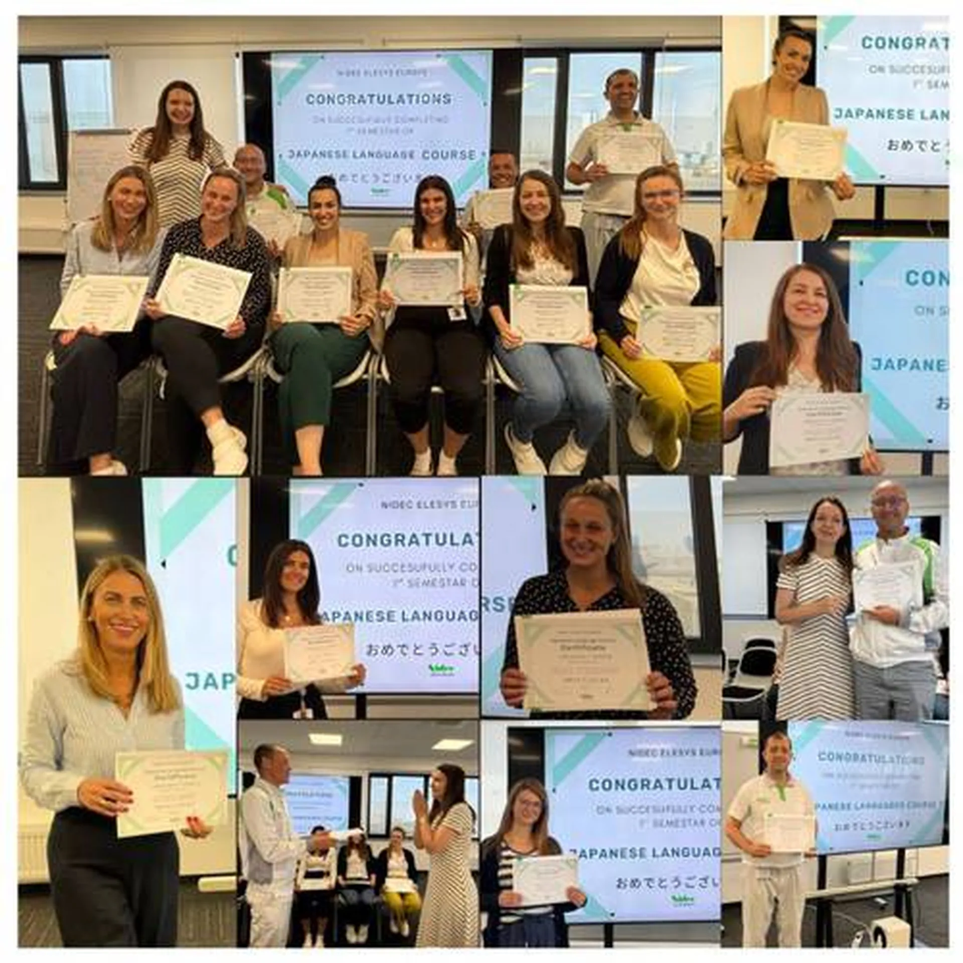 Otvaramo nova vrata: NESE kolege završile prvi semestar japanskog jezika