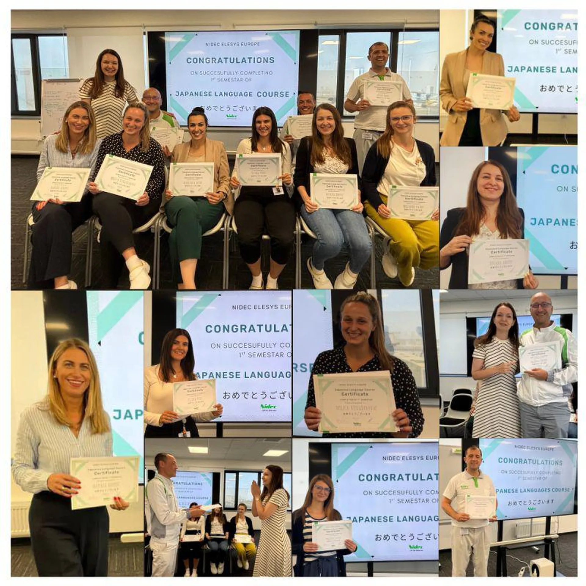 Otvaramo nova vrata: NESE kolege završile prvi semestar japanskog jezika