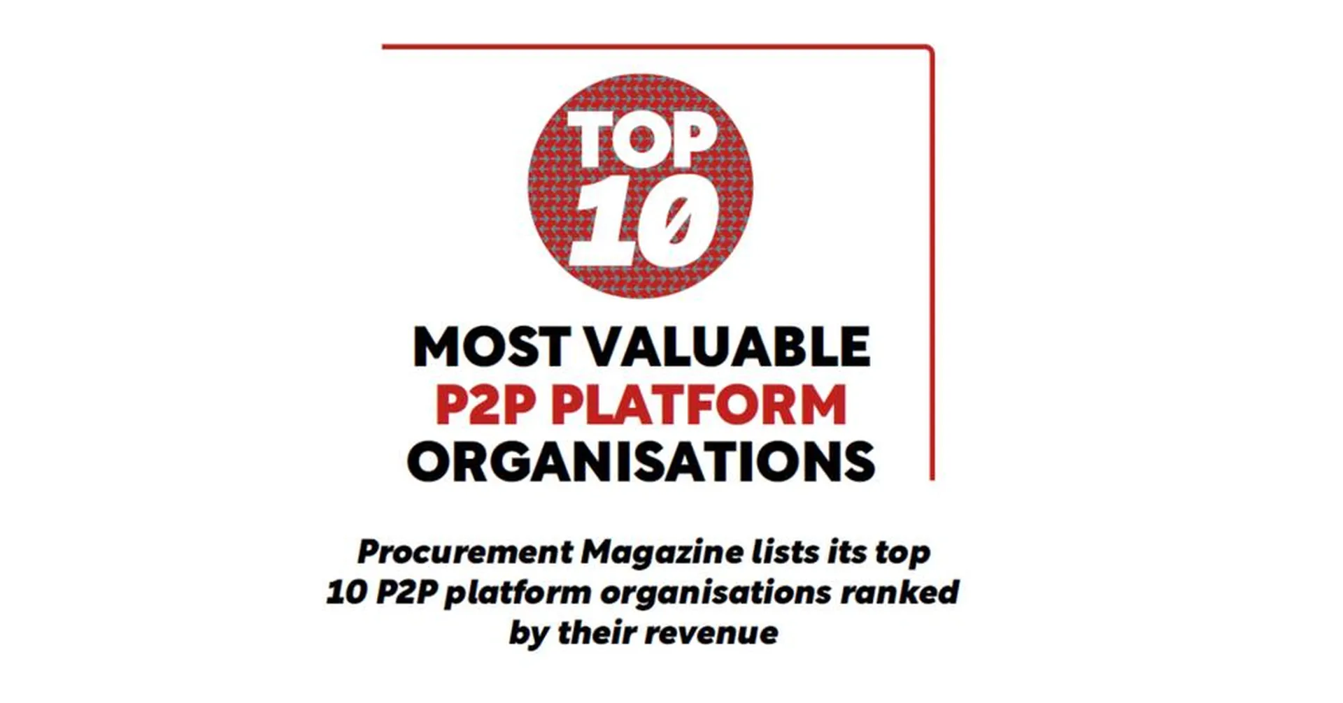 Top 10 Most Valuable P2P Platform organizations