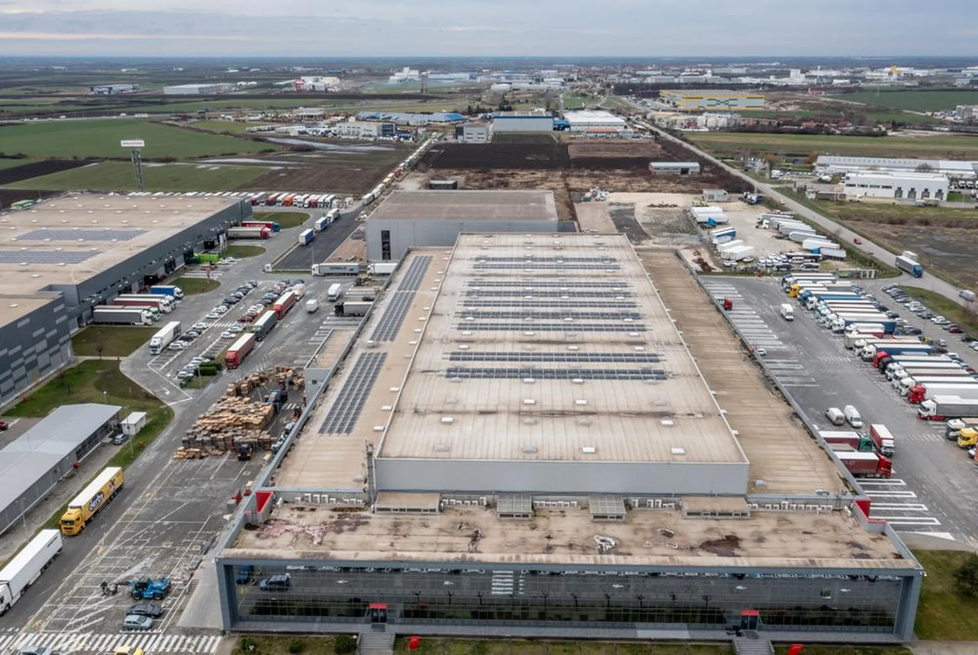 Solarna elektrana na krovovima Milšpeda