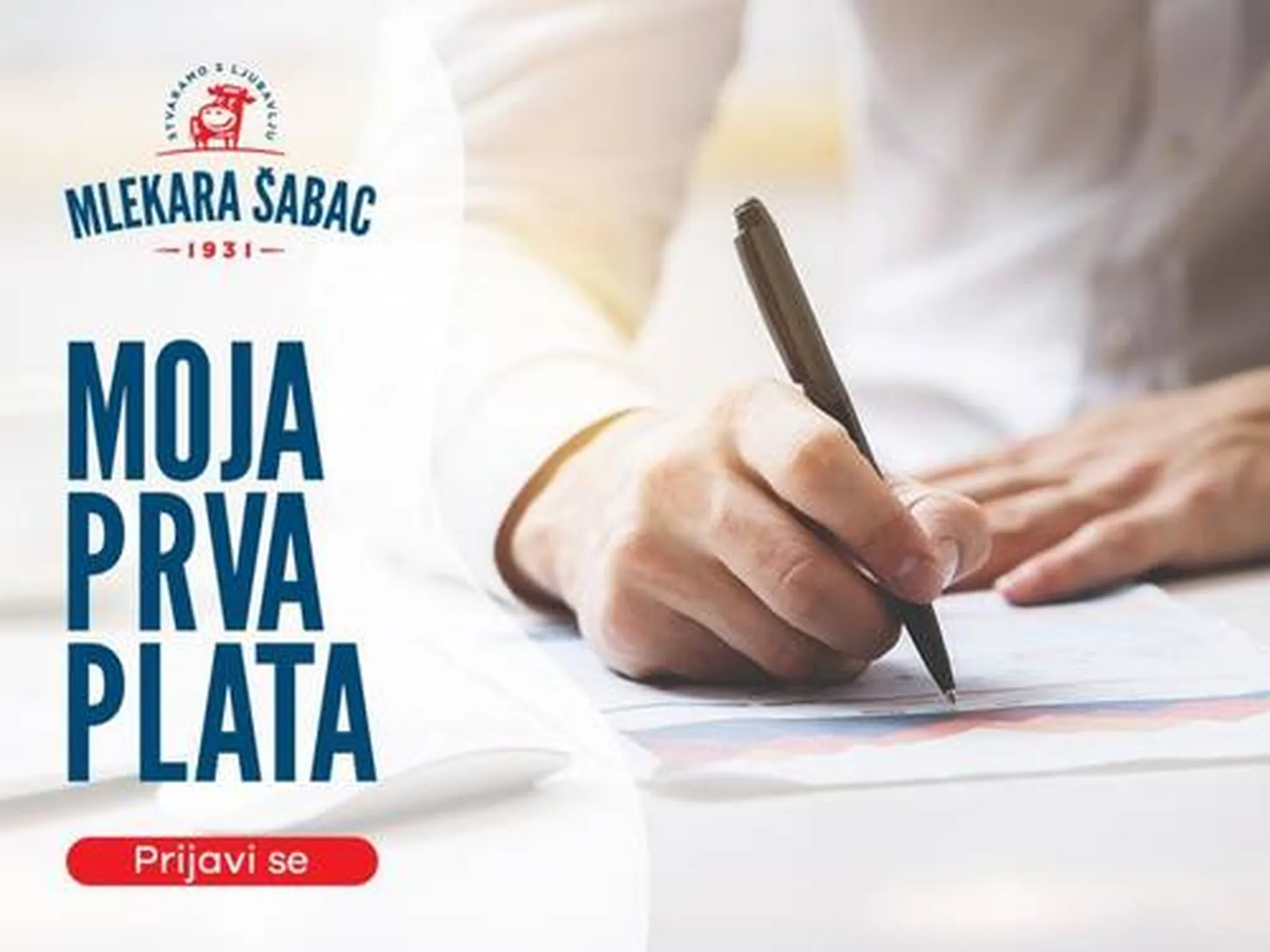 Kroz program Moja prva plata Mlekara Šabac primila praktikante