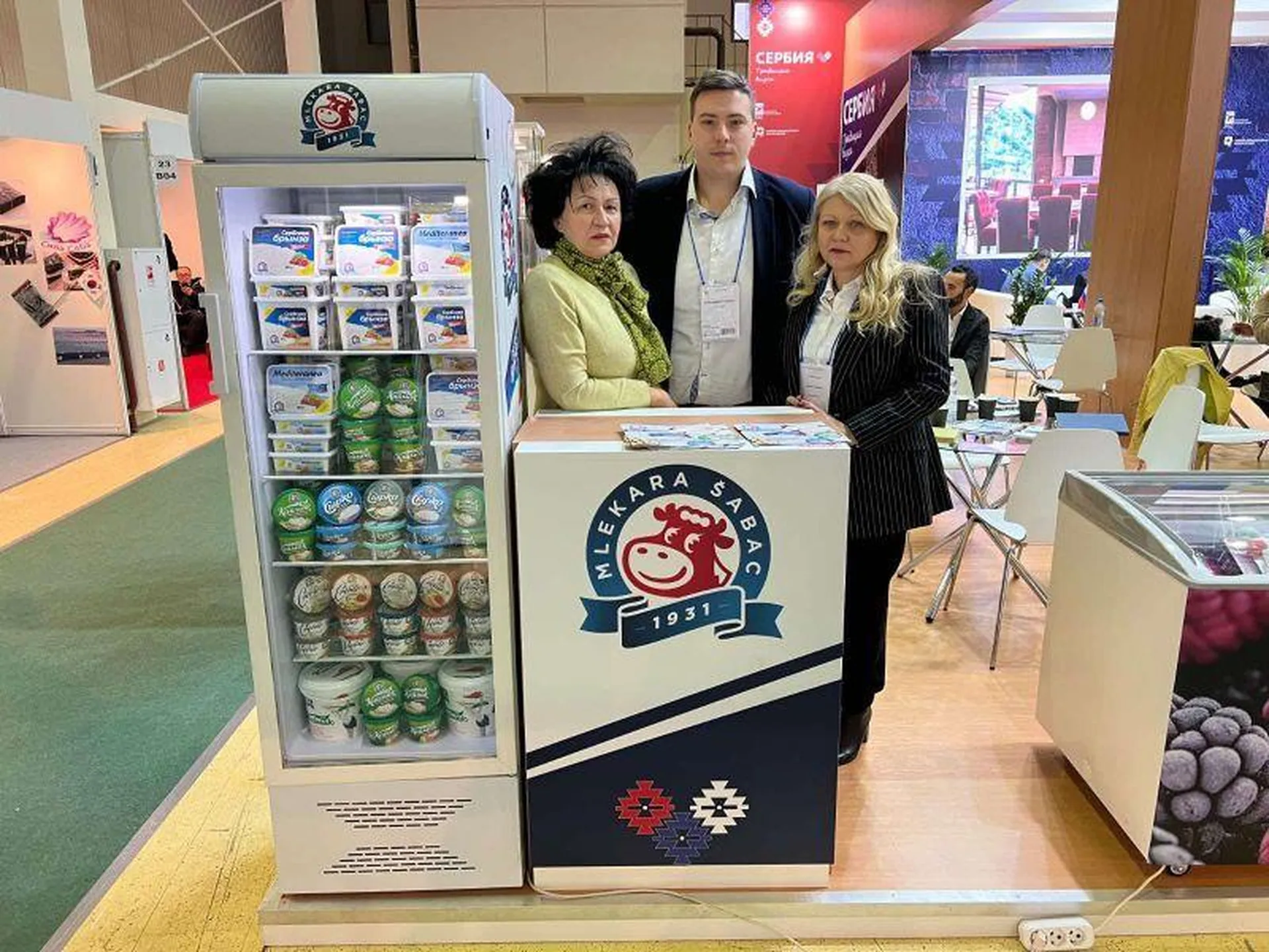 Mlekara Šabac i ove godine na ProdExpo 2023 u Moskvi