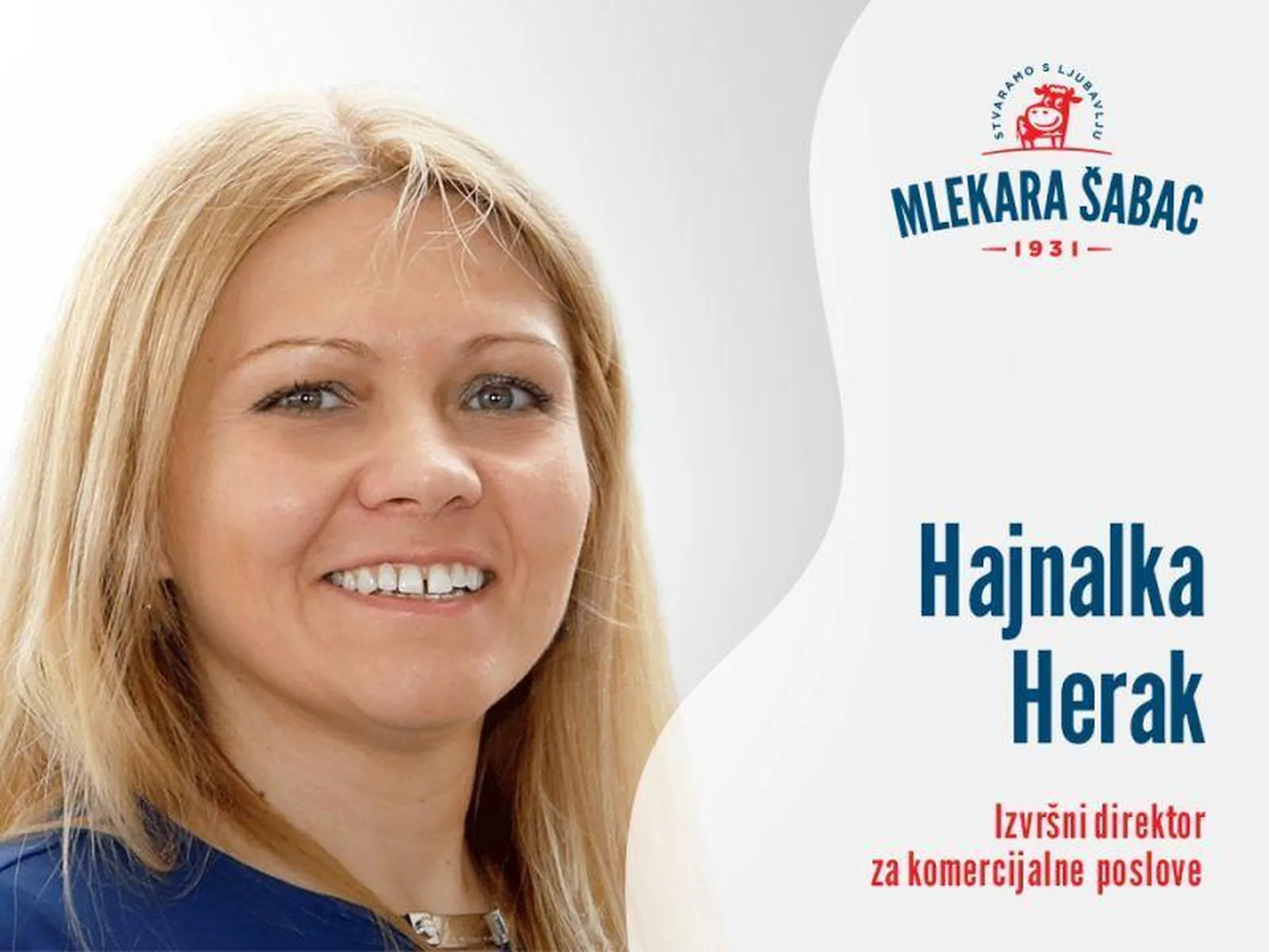 Hajnalka Herak novi član Borda direktora Mlekare Šabac