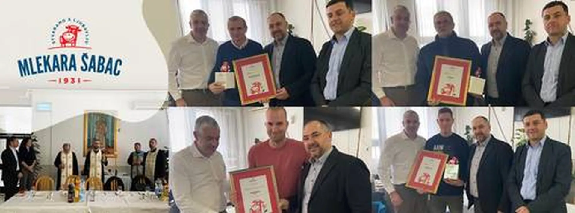 Mlekara Šabac obeležila krsnu slavu i dodelila priznanja farmerima