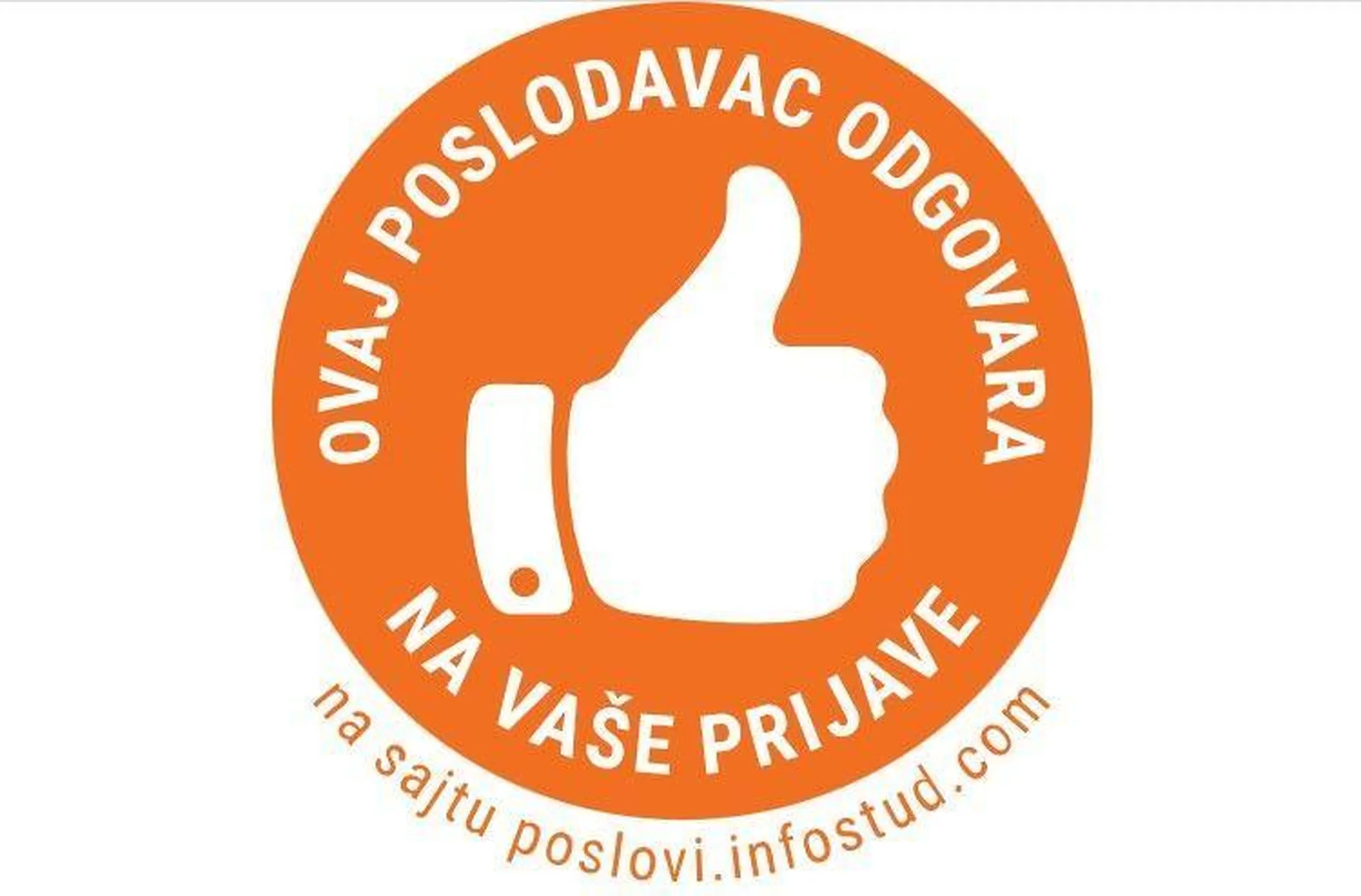 Portal Poslovi Infostud prepoznao našu posvećenost i poštovanje prema svim kandidatima