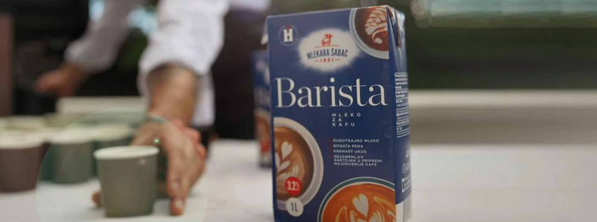 Barista mleko za kafu - Prvi HoReCa proizvod Mlekare Šabac