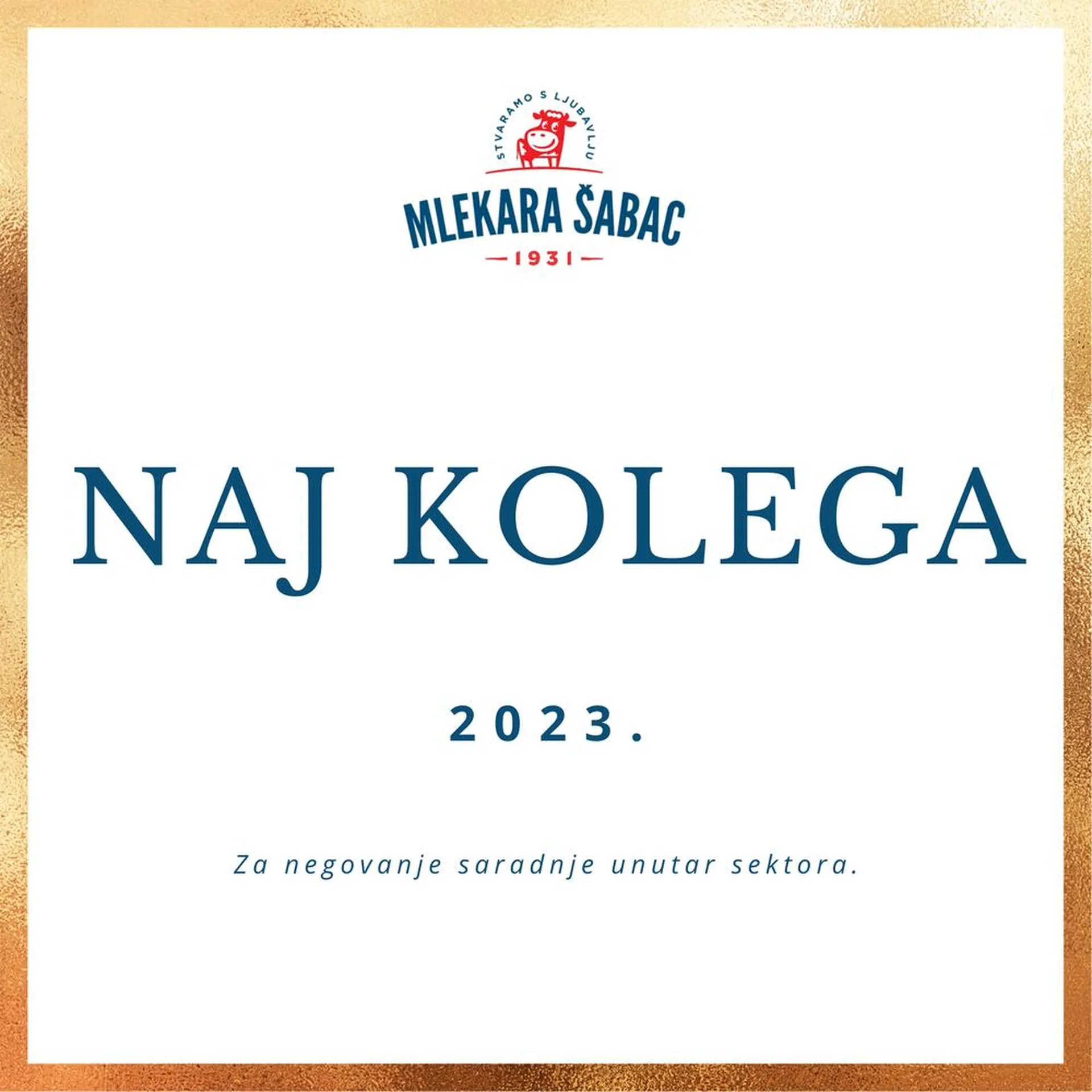 Izbor NAJ kolege Mlekare Šabac