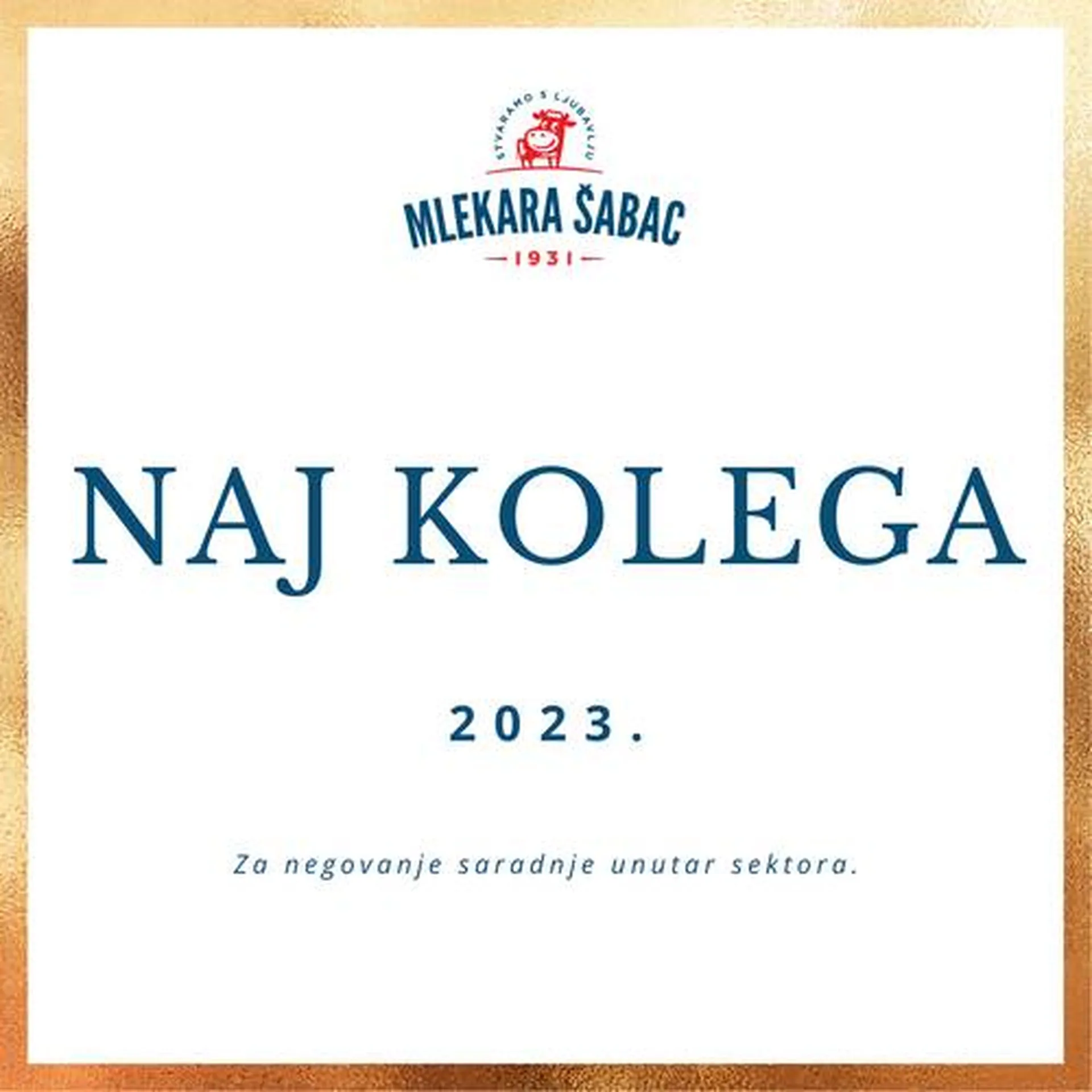 Izbor NAJ kolege Mlekare Šabac