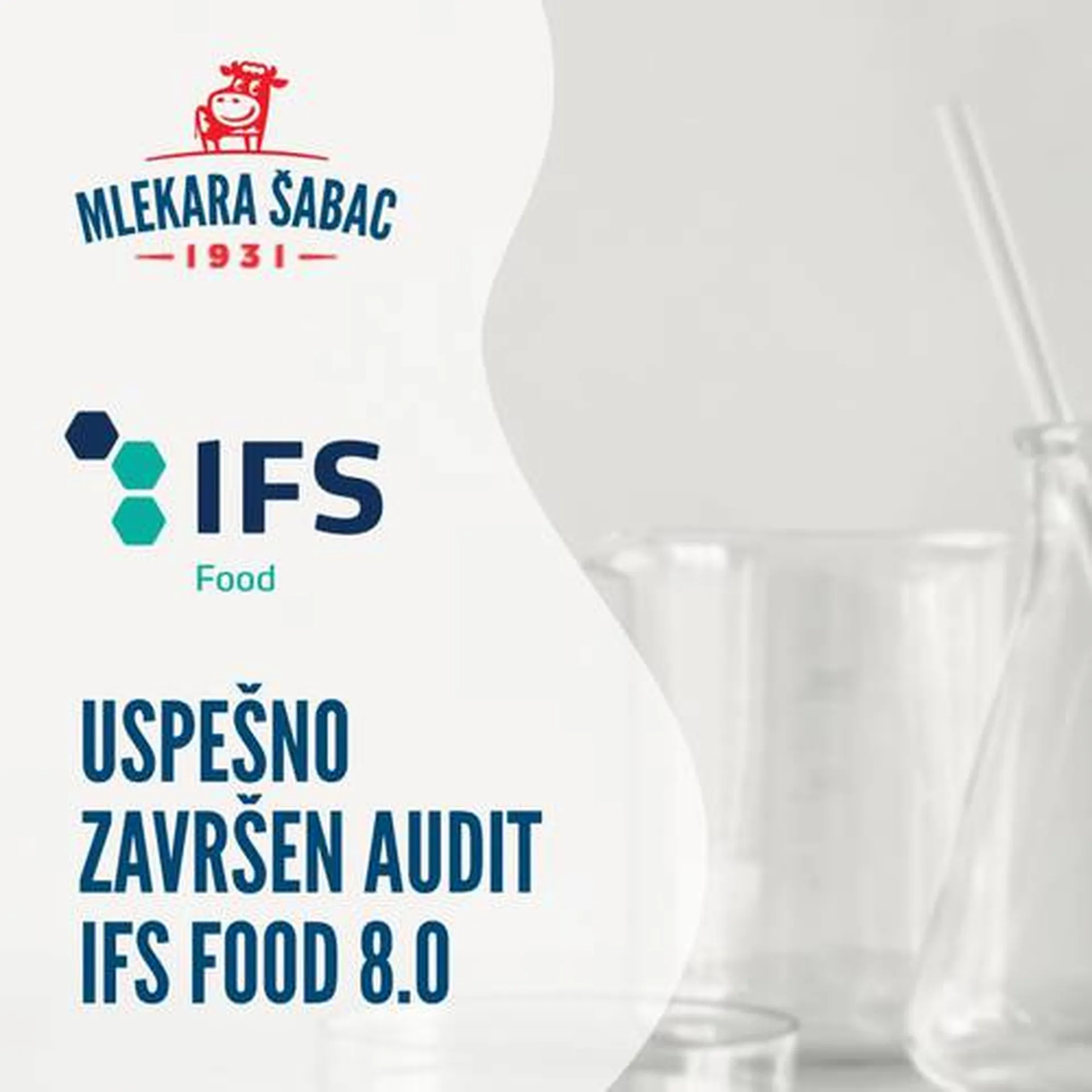Uspešno završen audit IFS Food 8.0.