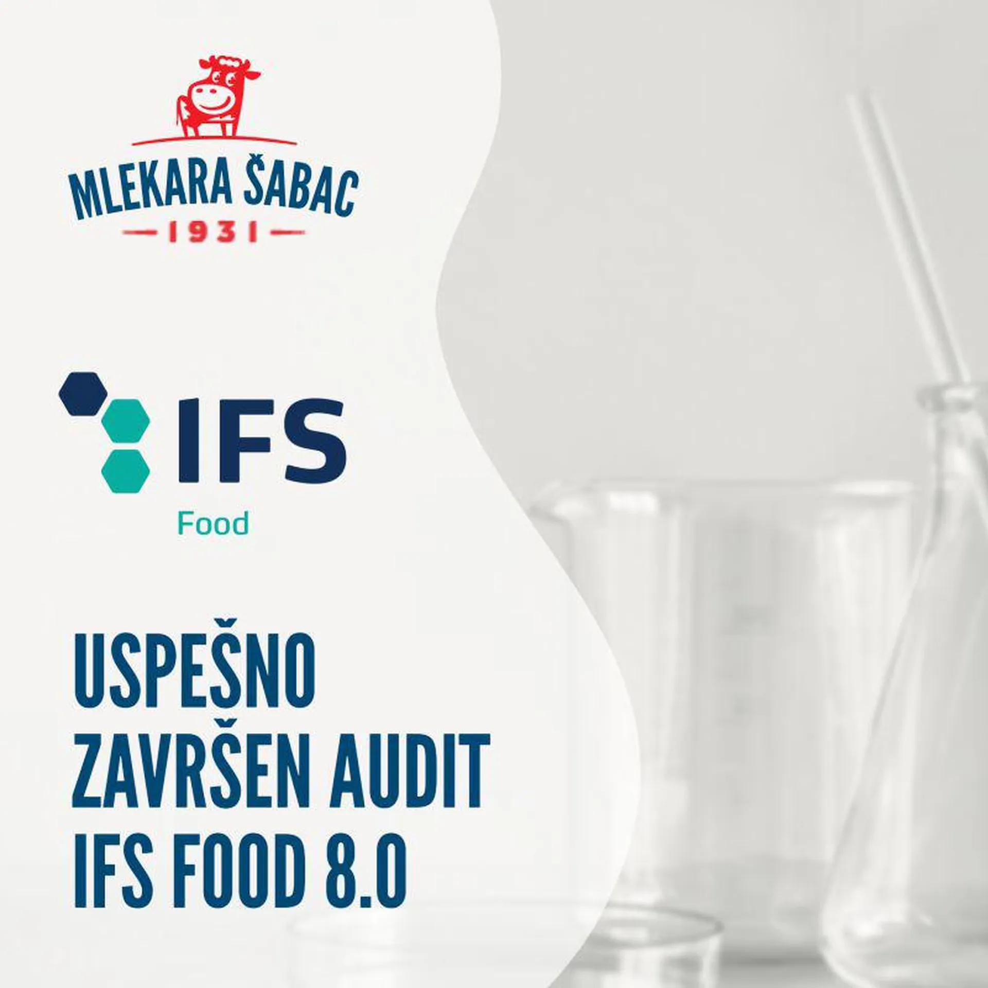 Uspešno završen audit IFS Food 8.0.
