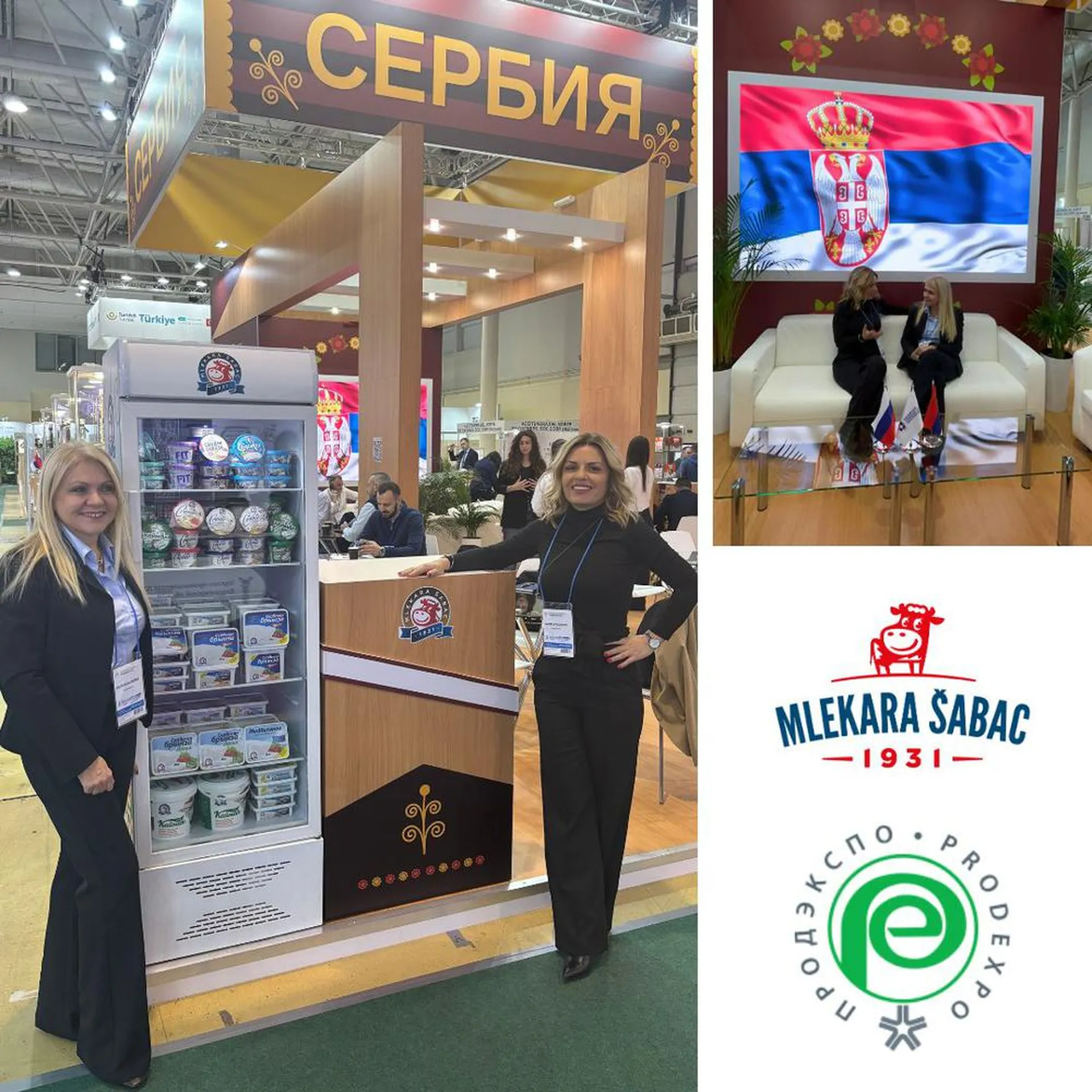 Mlekara Šabac na PRODEXPO 2025 sajmu u Moskvi
