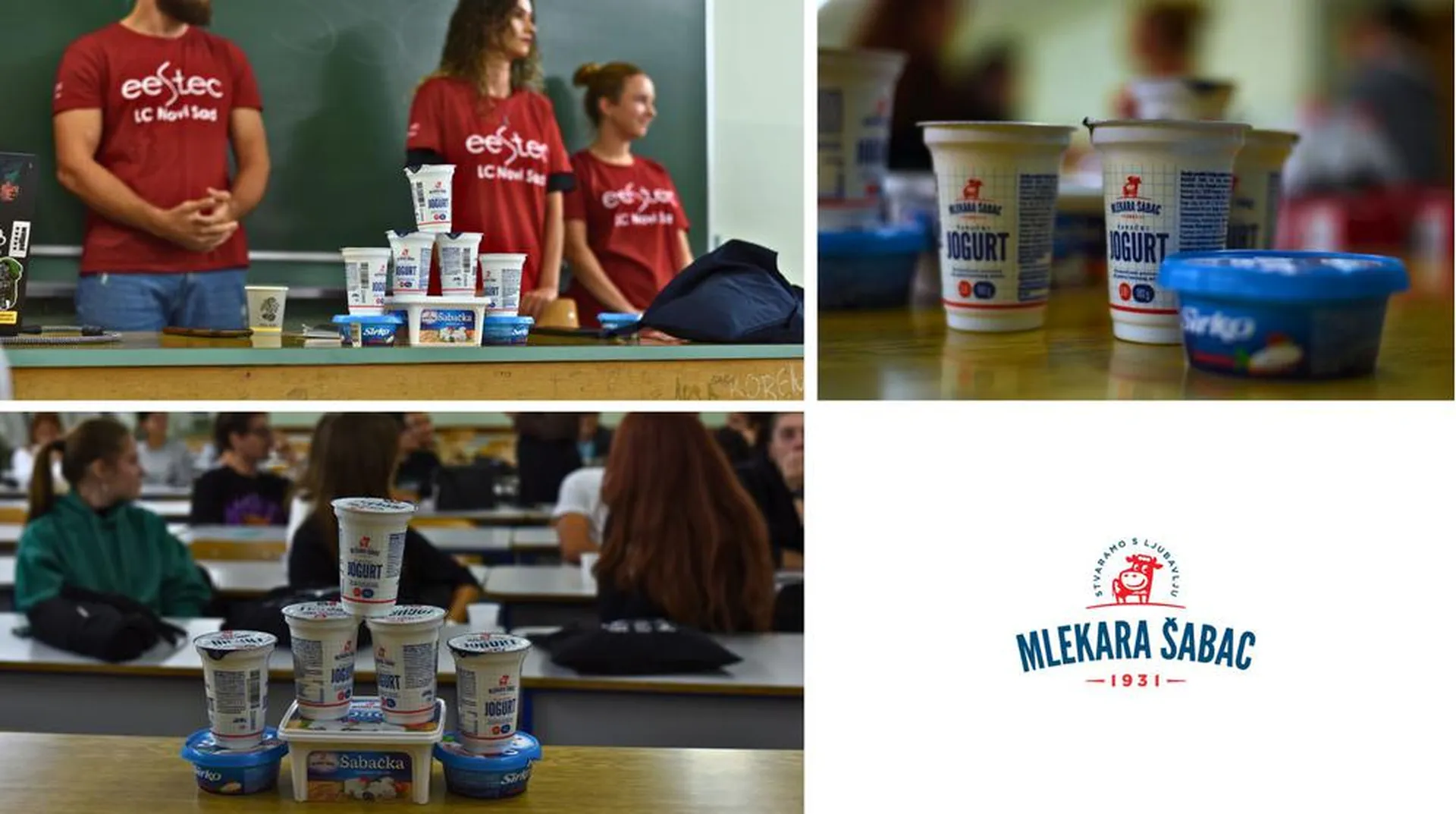 Mlekara Šabac podržala održavanje međunarodnog projekta Udruženja studenata elektrotehnike Evrope