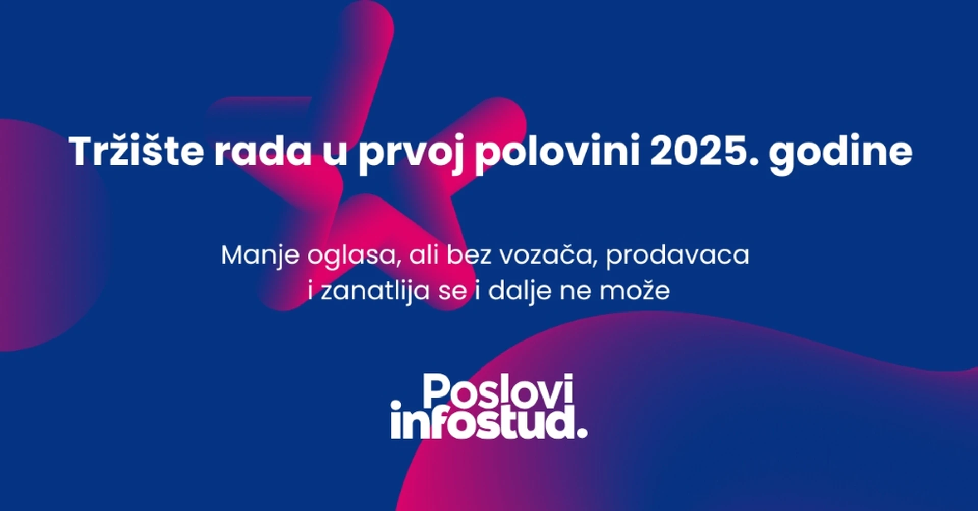 Presek tržišta rada u prvoj polovini 2025. godine: Manje oglasa, ali bez vozača, prodavaca i zanatlija se i dalje ne može