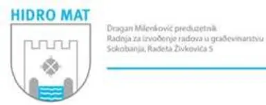 Radnja za izvođenje radova u građevinarstvu Hidro Mat
