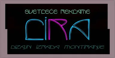 Svetlece reklame I menjacnice Lira