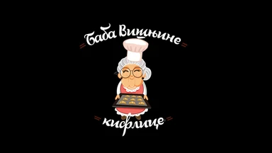 Baba Višnjine kiflice logo
