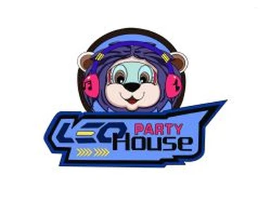 Leo party house logo