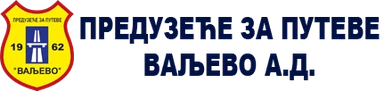 Preduzeće za puteve Valjevo a.d. logo